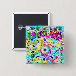 Oakland Mystic Dance Button