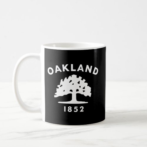 Oakland Oak Tree Oakland California Flag Coffee Mug