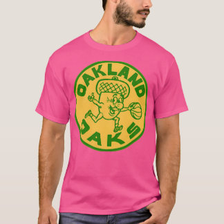 Oakland Oaks Vintage Basketball Logo Aba T-Shirt