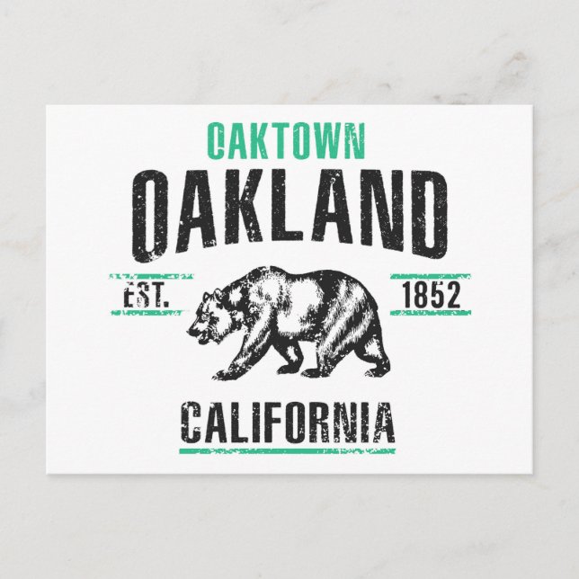 Oakland Postcard (Front)