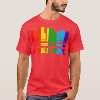 Oakland Pride Oakland LGBT Gift LGBTQ Supporter Te T-Shirt