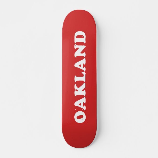 Oakland Skateboard Deck (Front)