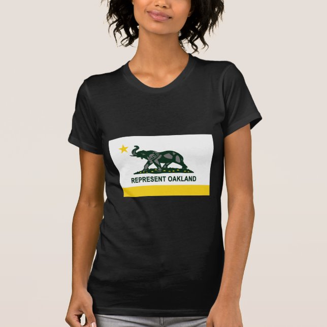 Oakland State Flag T-Shirt (Front)