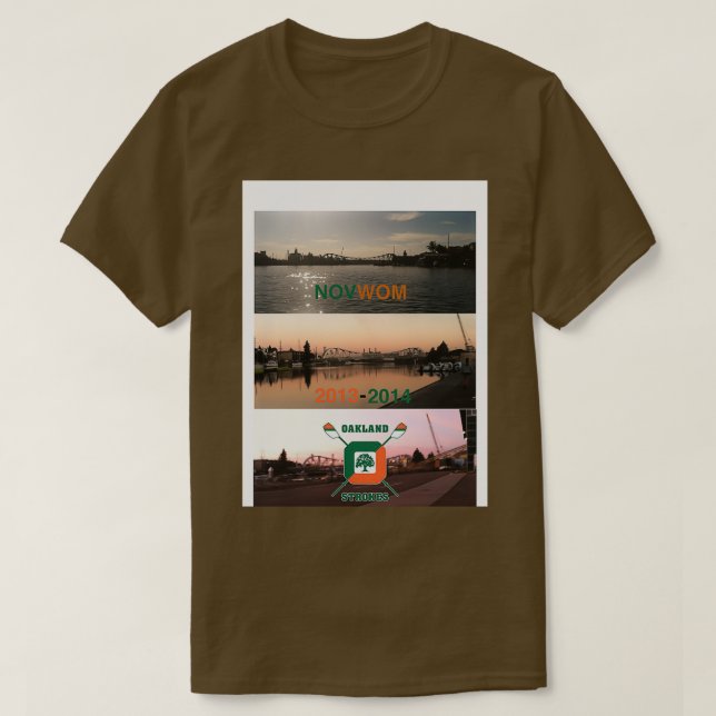 Oakland Strokes Novice Women Shirt (Design Front)