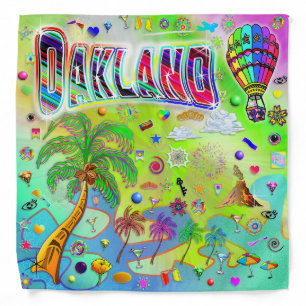 Oakland Timeless Melody Bandana
