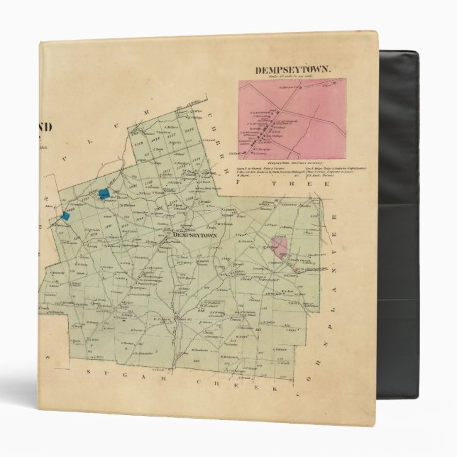 Oakland Township 3 Ring Binder (Front/Inside)