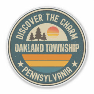 Oakland township, Pennsylvania Sticker