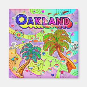 Oakland Vacation Target Magnet