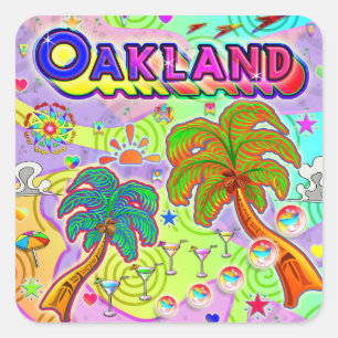 Oakland Vacation Target Sticker