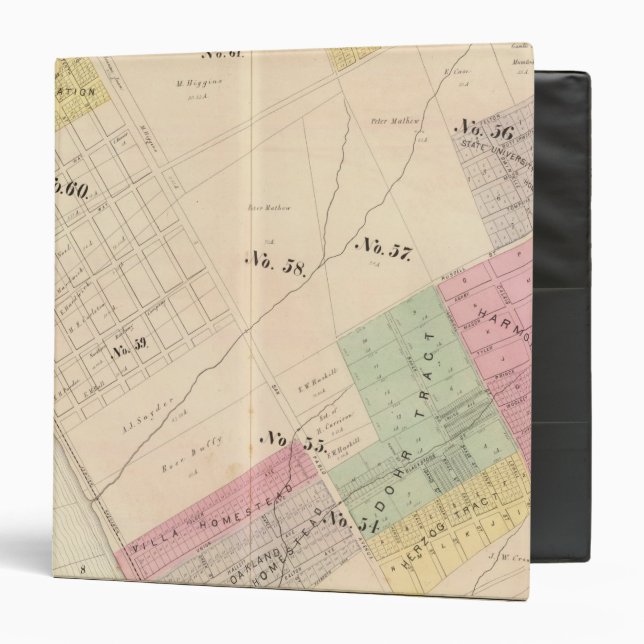 Oakland, vicinity 14 binder (Front/Inside)