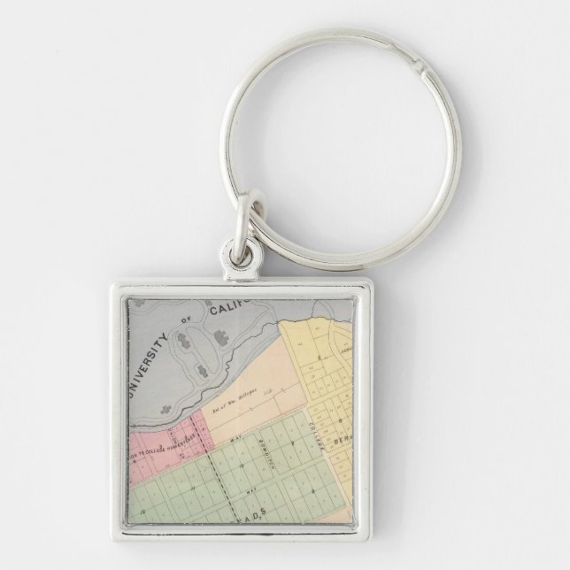 Oakland, vicinity 16 keychain (Front)