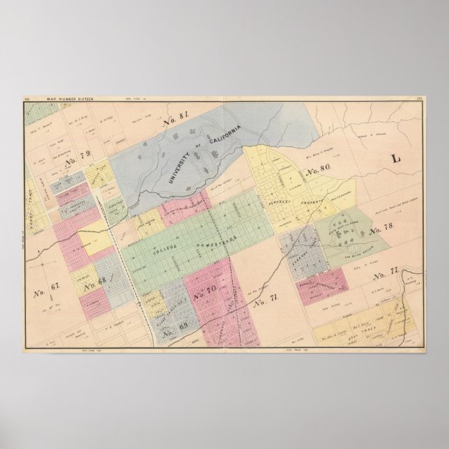 Oakland, vicinity 16 poster (Front)