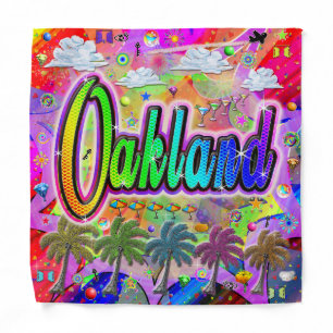 Oakland Vista Express Bandana