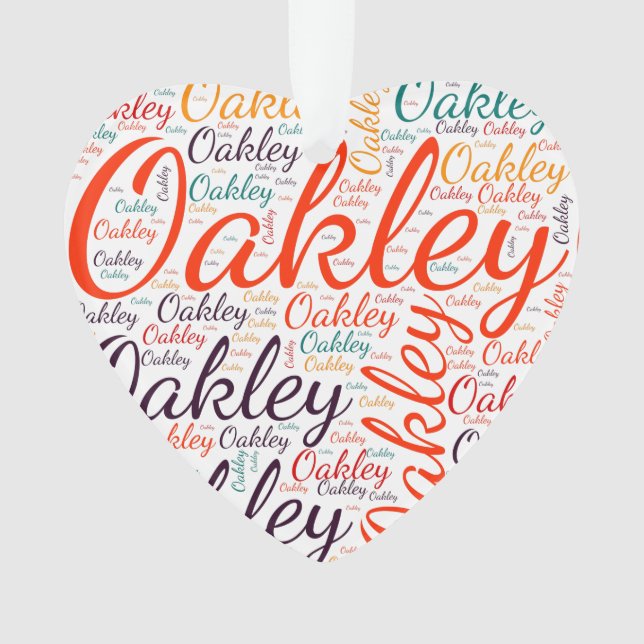 Oakley Ornament (Front)