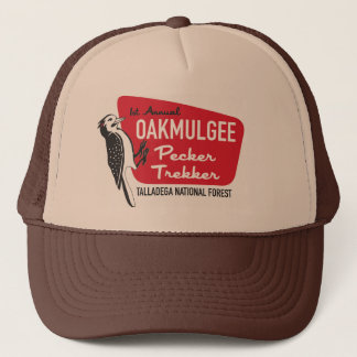 Oakmulgee Pecker Trekker Trucker Hat! Hat