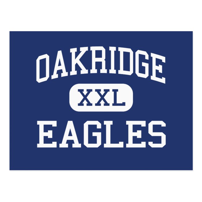 Oakridge   Eagles   High   Muskegon Michigan Post Cards