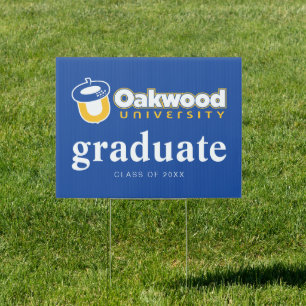 Oakwood University Graduation Sign