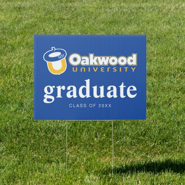 Oakwood University Graduation Sign (Insitu)