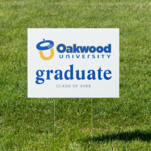 Oakwood University Graduation Sign