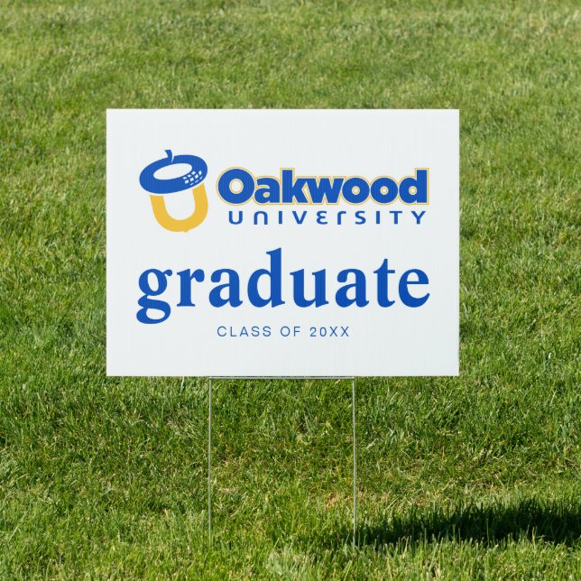 Oakwood University Graduation Sign (Insitu)