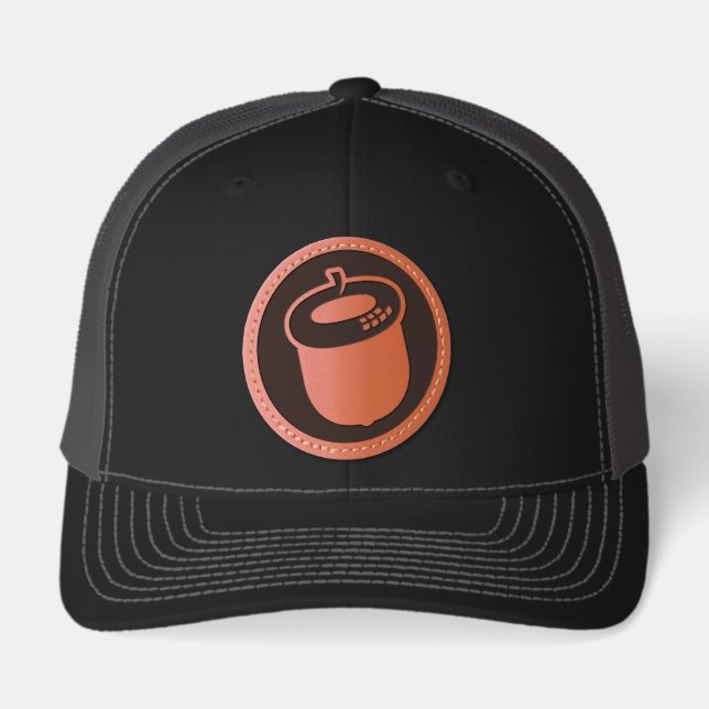 Oakwood University Leather Patch Hat (Front)