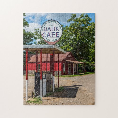 Oark Gas Pumps Jigsaw Puzzle