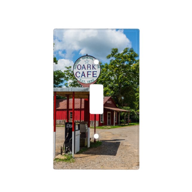 Oark Gas Pumps Light Switch Cover (Front)