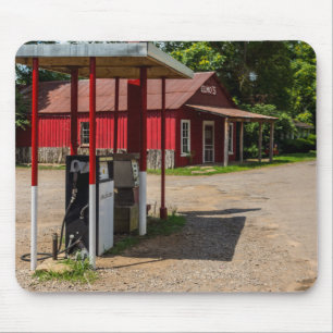 Oark Gas Pumps Mouse Pad