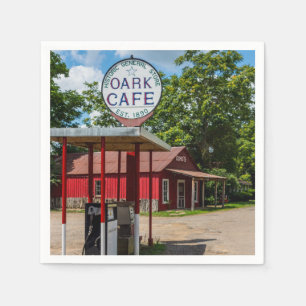 Oark Gas Pumps Napkins
