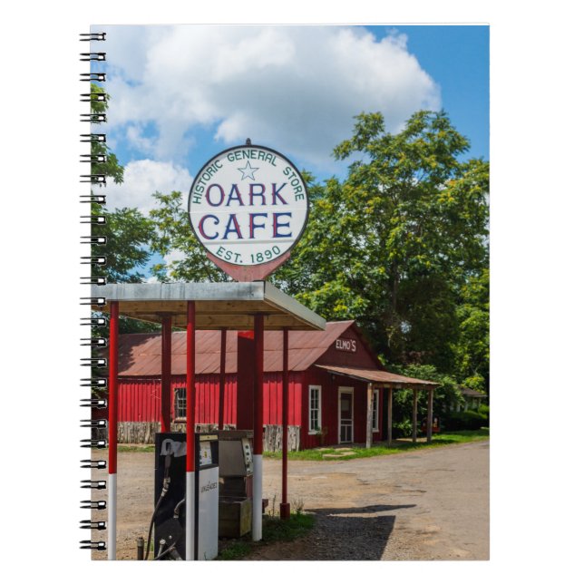 Oark Gas Pumps Notebook (Front)