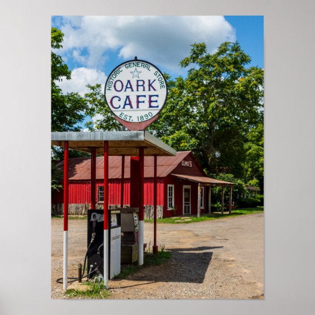 Oark Gas Pumps Poster (Front)