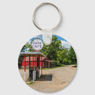 Oark Gas Station Keychain