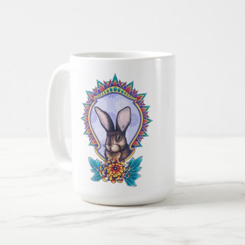 OAS Bunny Mural Mug by Claude Frster