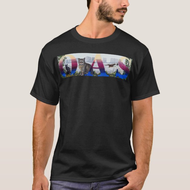 OAS Cats T-Shirt | Zazzle