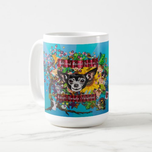 OAS Chihuahua Mural Coffee Mug