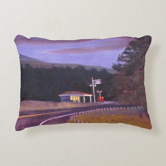 Oasis 2001 decorative pillow (Front)