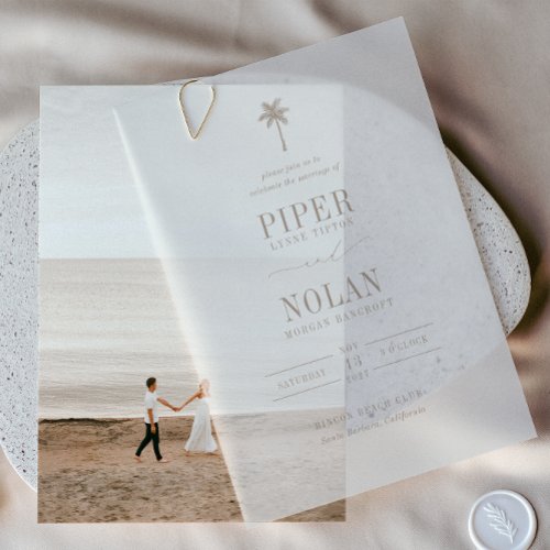 OASIS Beach Taupe Wedding 