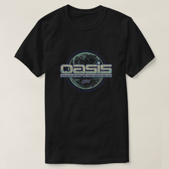 OASIS by Gregarious Simulation Systems GSS  T-Shirt (Design Front)