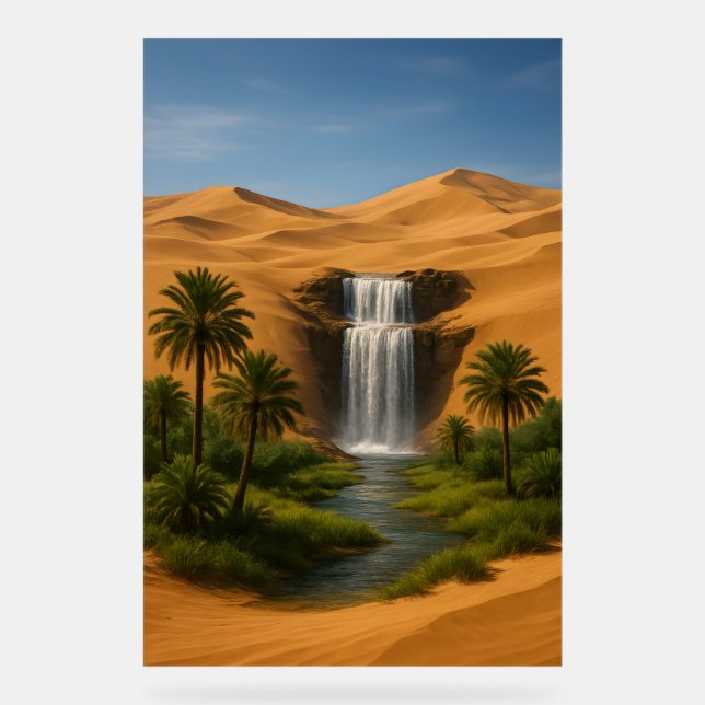 Oasis of Hope Acrylic Sign (Front)