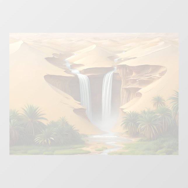 Oasis of Hope Window Cling (Sheet)