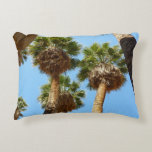 Oasis Palms at Joshua Tree National Park Accent Pillow