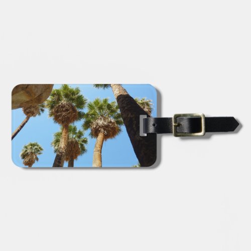 Oasis Palms at Joshua Tree National Park Luggage Tag