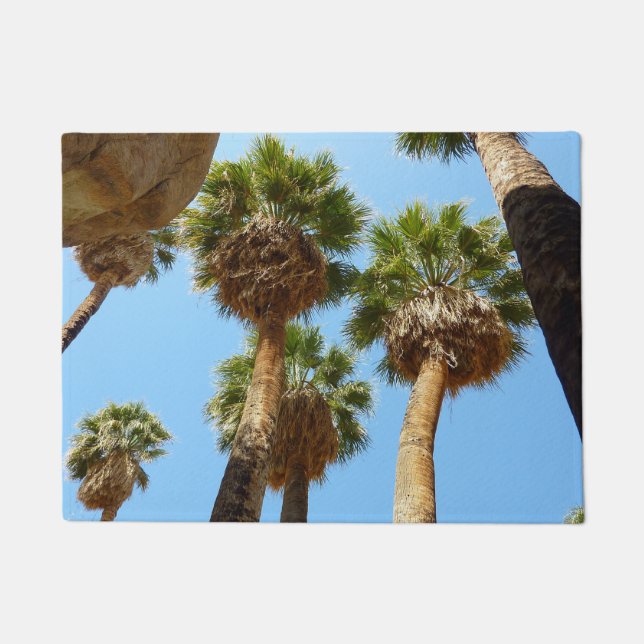 Oasis Palms in Joshua Tree National Park Doormat (Front)