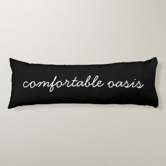 &#39;Oasis&#39; Polyester Body Pillow