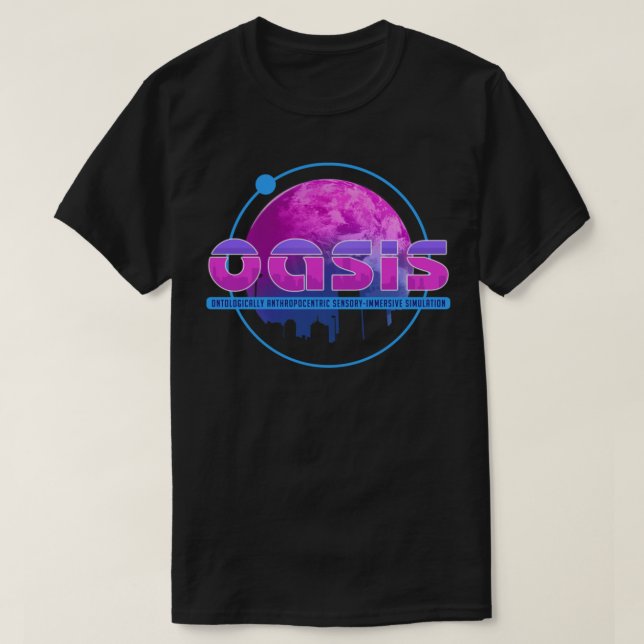 Oasis (Ready Player One) Classic T-Shirt (Design Front)