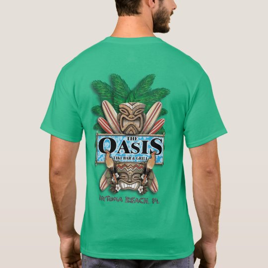 Oasis Tiki Bar And Grill TShirt (Color)