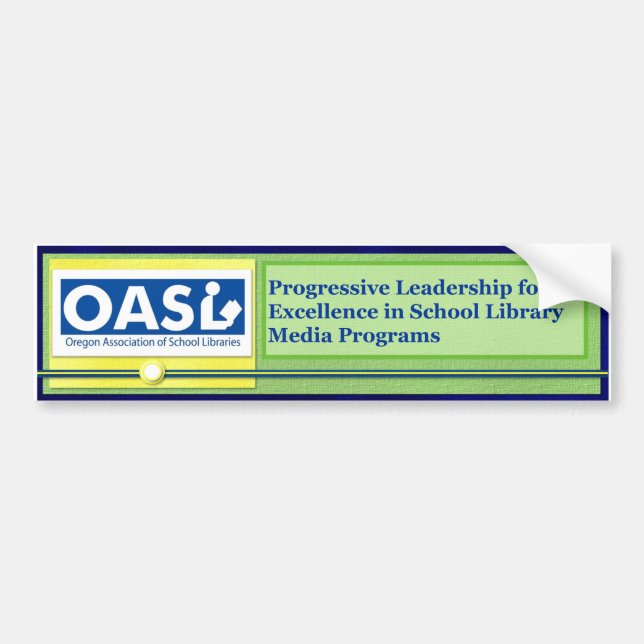 OASL Logo Motto Bumper Sticker (Front)