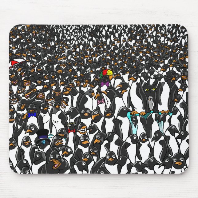 OAT and the penguins 2 MOUSE PAD (Front)