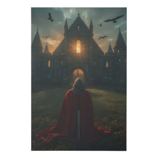Oath at Dusk Faux Canvas Print