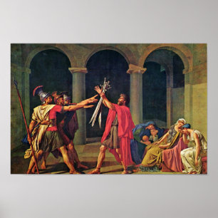 Oath Of The Horatii By David Jacques-Louis (Best Q Poster
